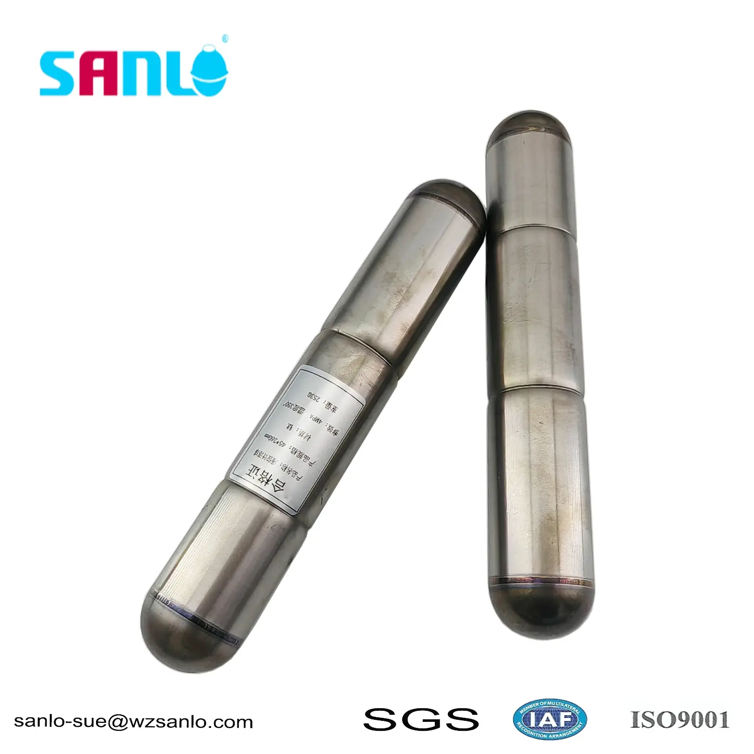 मेटल टाइटेनियम फ्लोटिंग बॉल 45*260