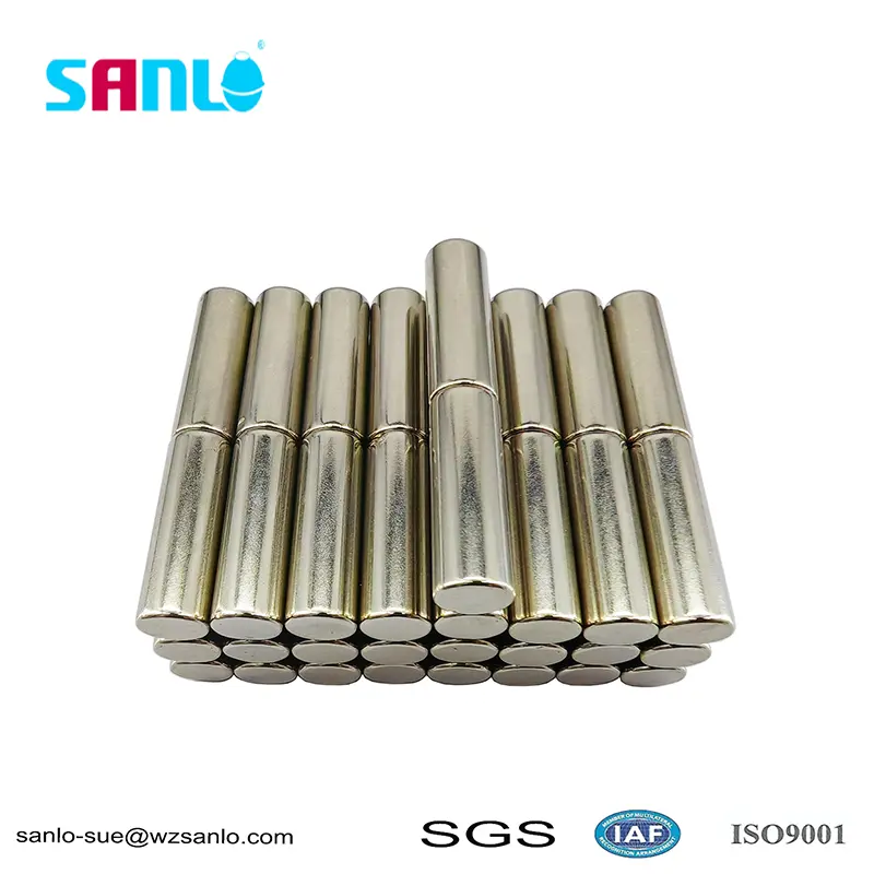 ND2FE14B NEODYMIUM बेलनाकार चुंबक
