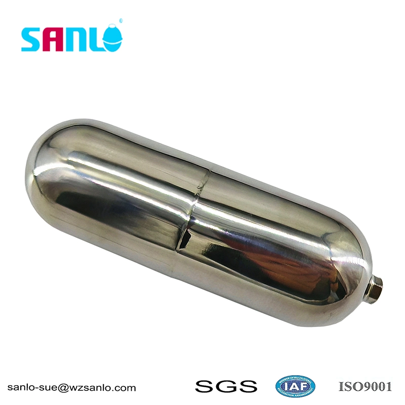 SUS316L स्टील फ्लोट बॉल 50*150 M6 के साथ
